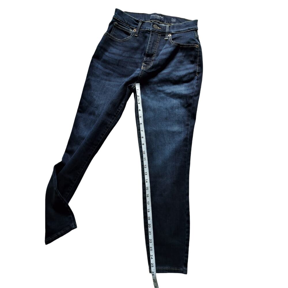 Lucky Brand Women's High Rise Skinny Bridgette Blue Ankle Jeans Size 2/26 - Picture 8 of 11
